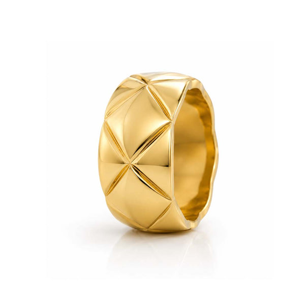 Sienna Quilted Ring