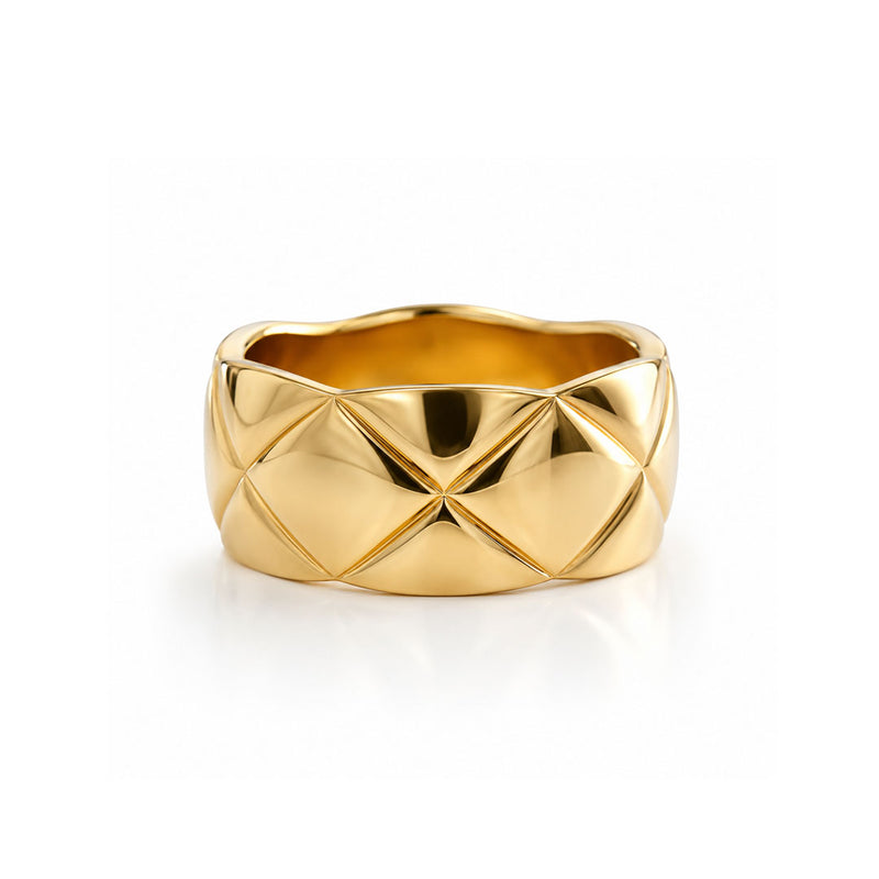 Sienna Quilted Ring