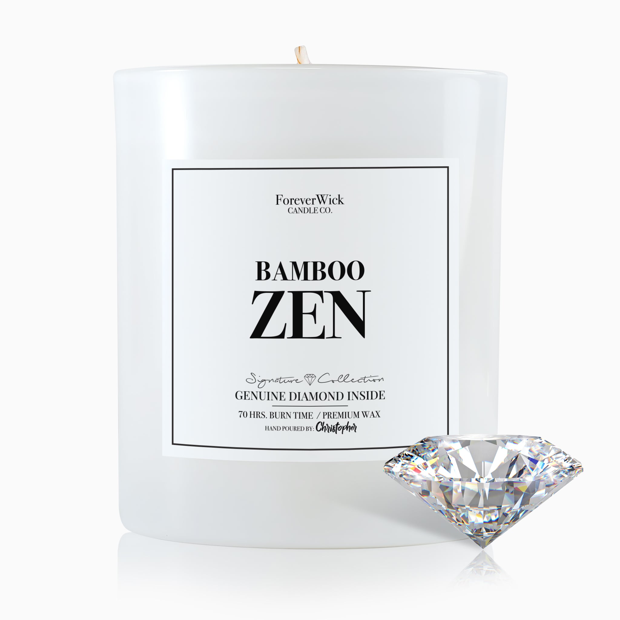 Wood Wick Candle - Strawberry Dream – Modern Zen Candle Company