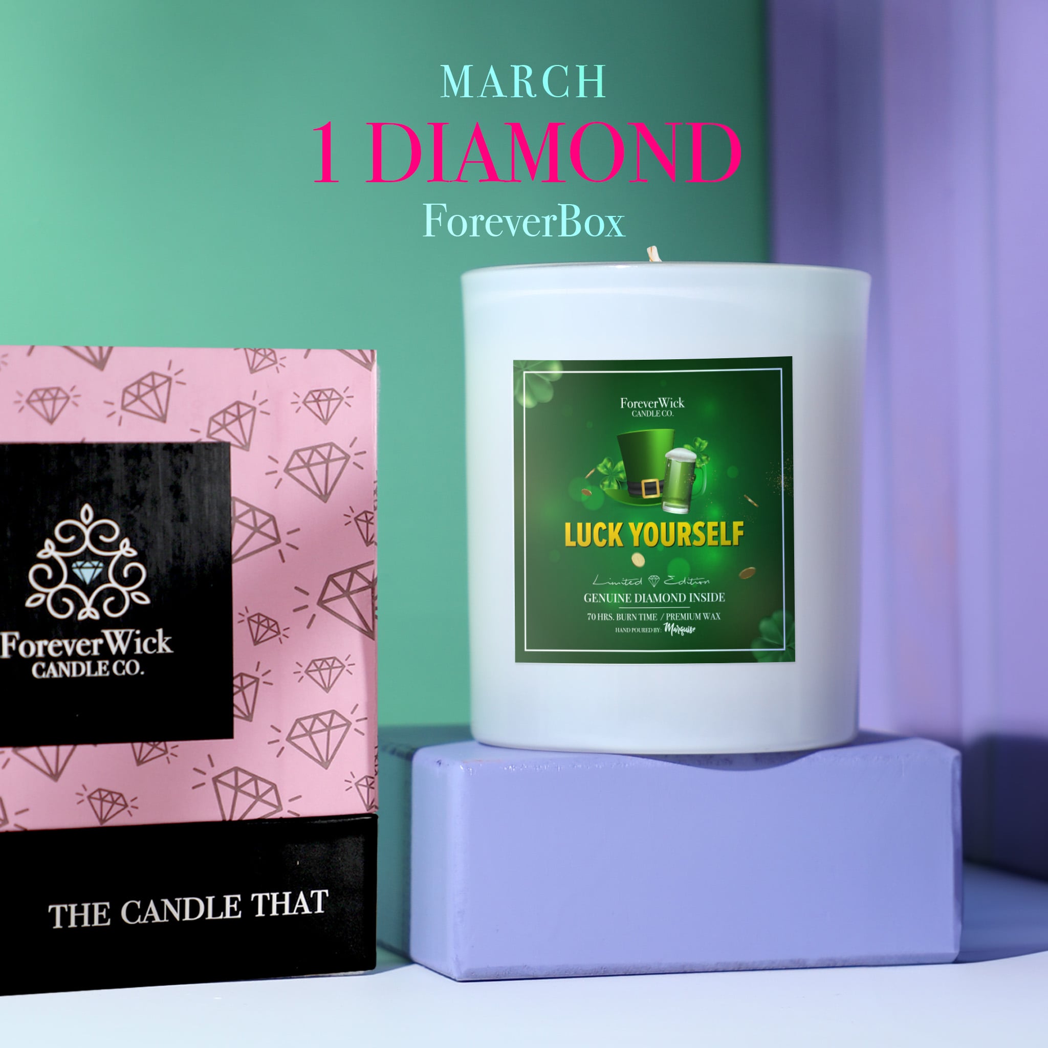 ForeverBox 1 Diamond Candle