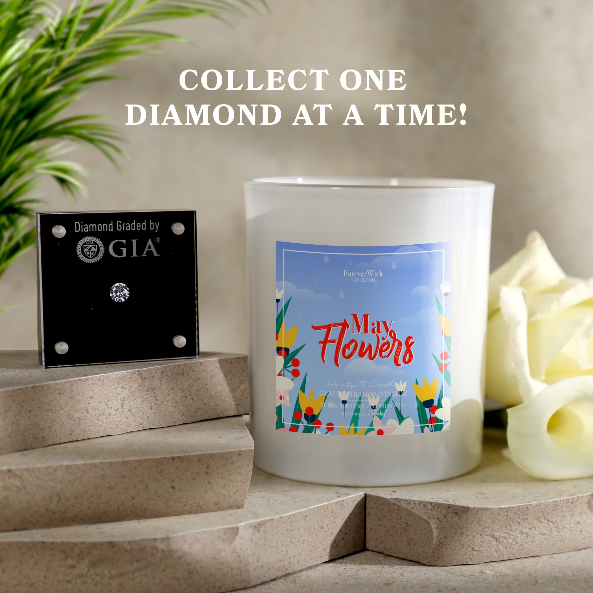 ForeverBox: 1 Diamond Candle