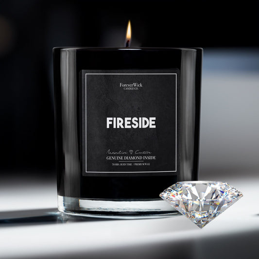 Fireside Diamond Candle