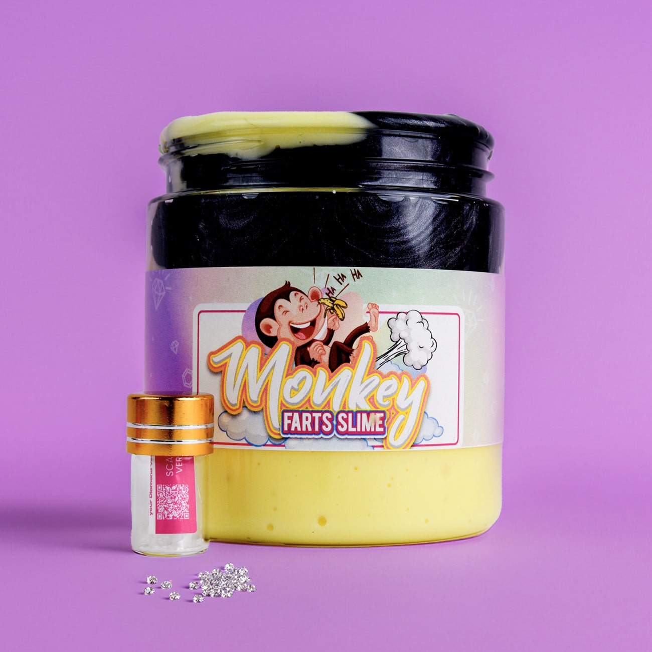 Monkey Farts Diamond Slime