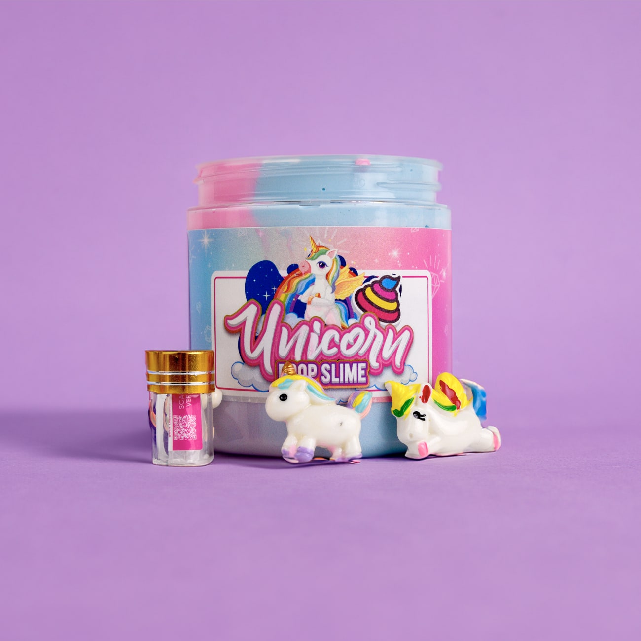 Unicorn Poop Diamond Slime