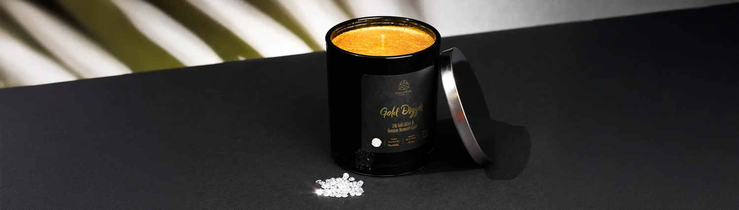 Double Diamond Candles