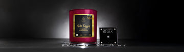 Double Diamond Candles
