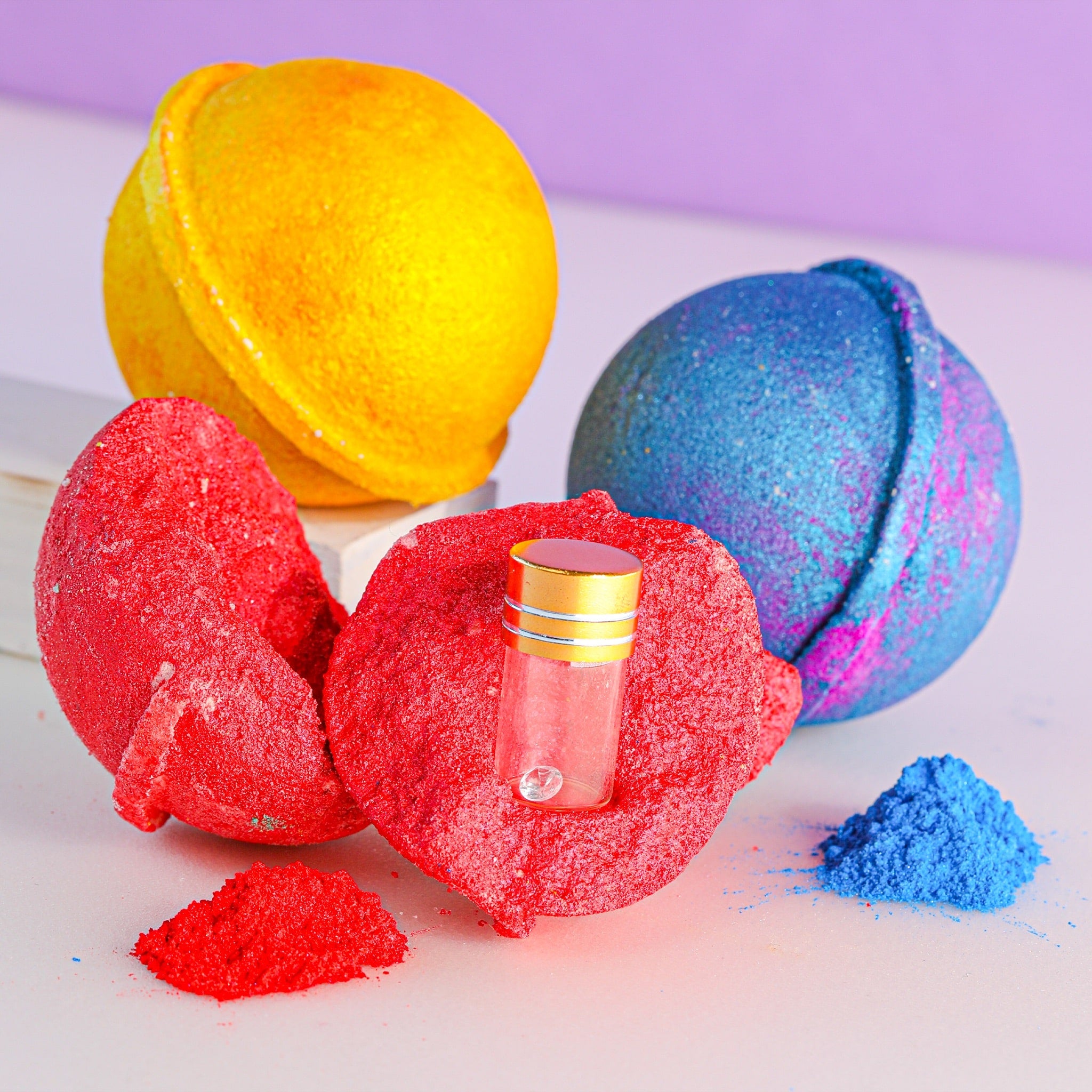 Glitter Glam Bath Bomb Pack