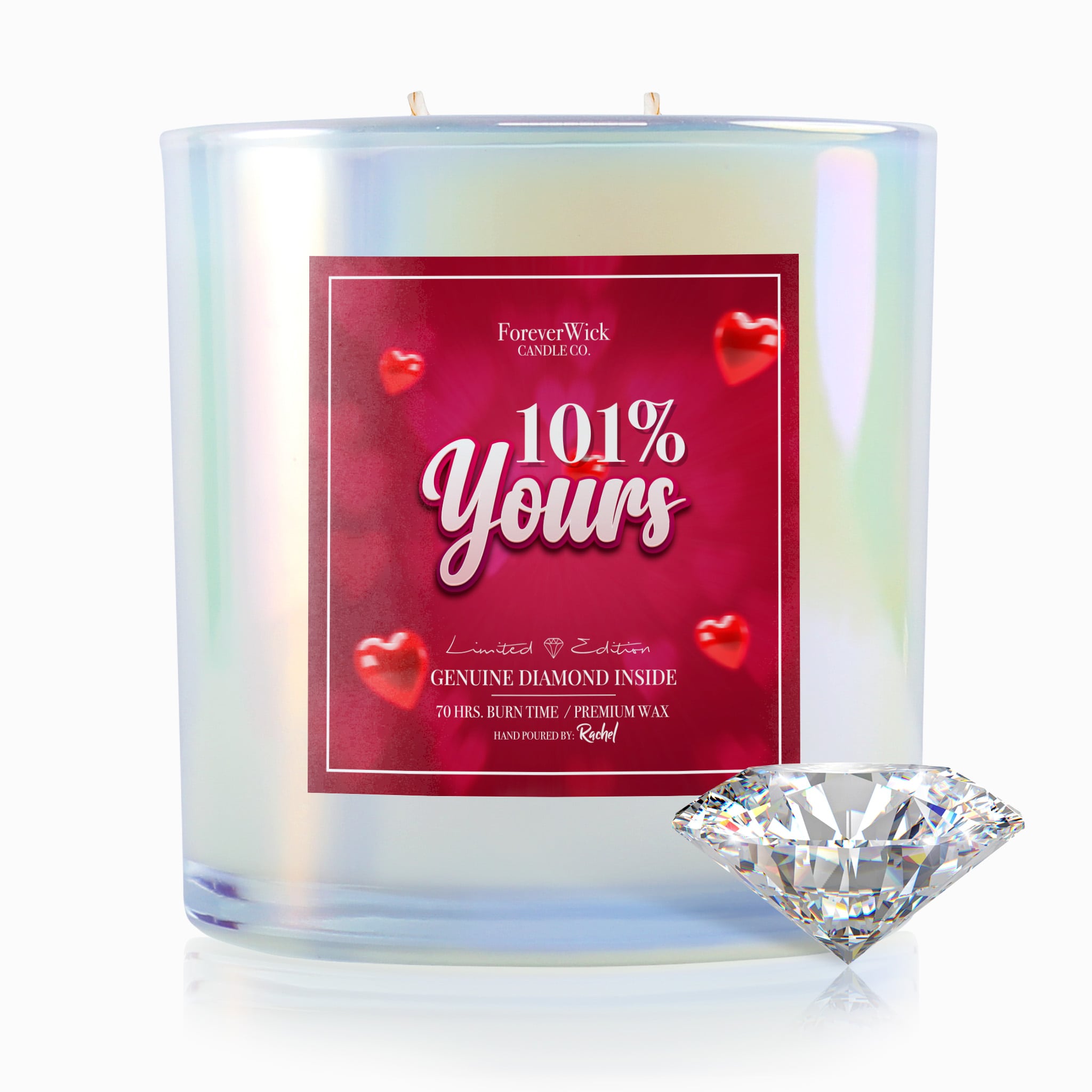 101 Yours Diamond Candle