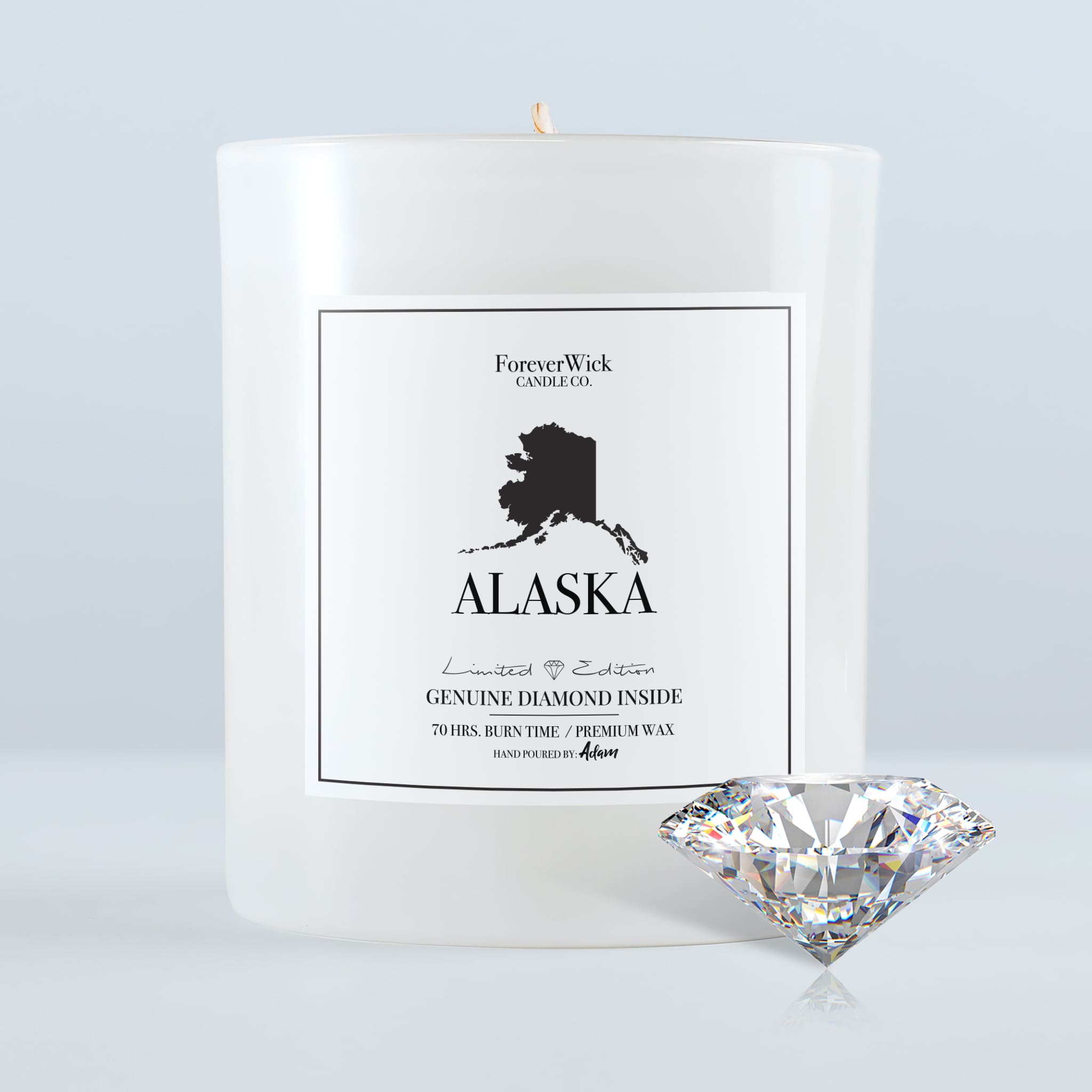 Alaska Diamond Candle