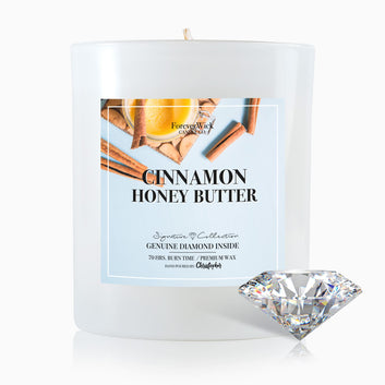 Cinnamon Honey Butter Diamond Candle