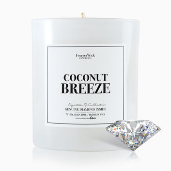 Coconut Breeze Diamond Candle