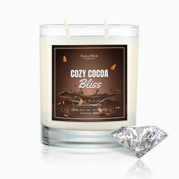 Cozy Cocoa Bliss Diamond Candle