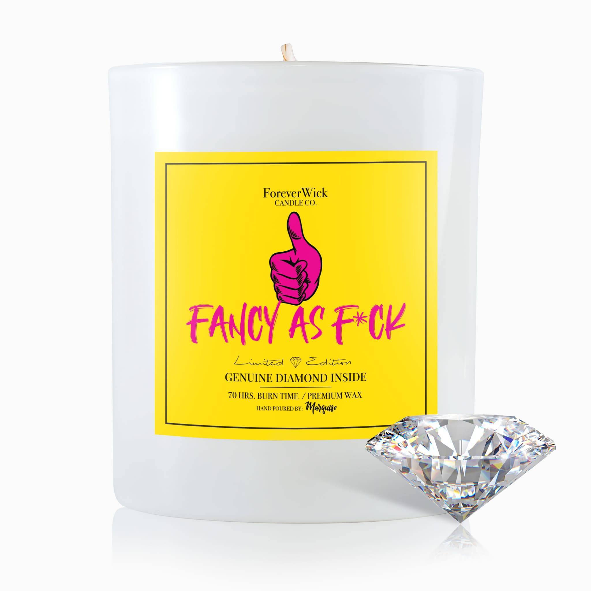 Fancy AF Diamond Candle