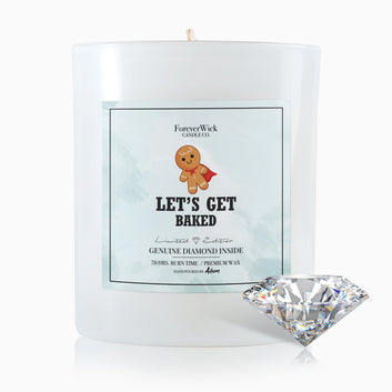 Let's Get Baked Diamond Candle