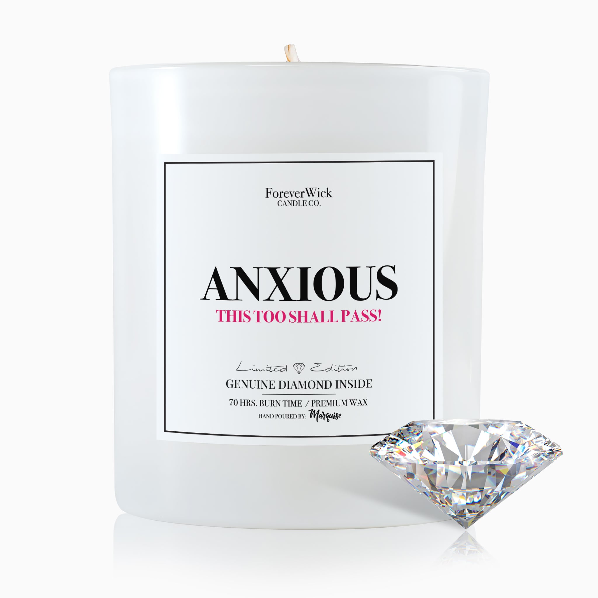 Anxious Diamond Candle