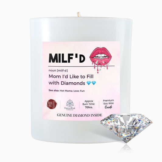 MILF'D Diamond Candle