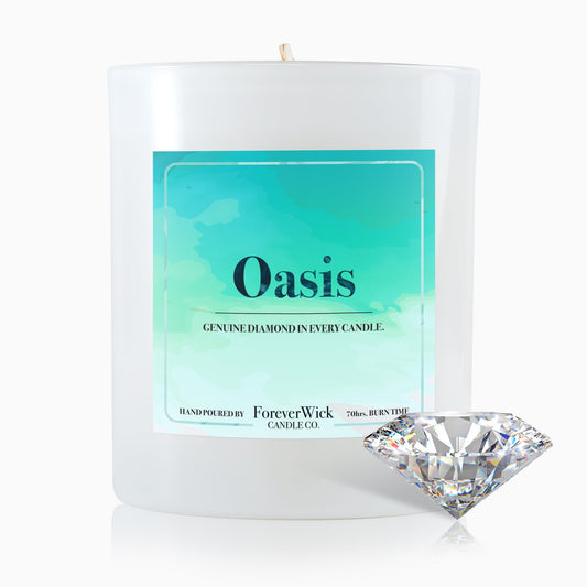 Oasis Diamond Candle