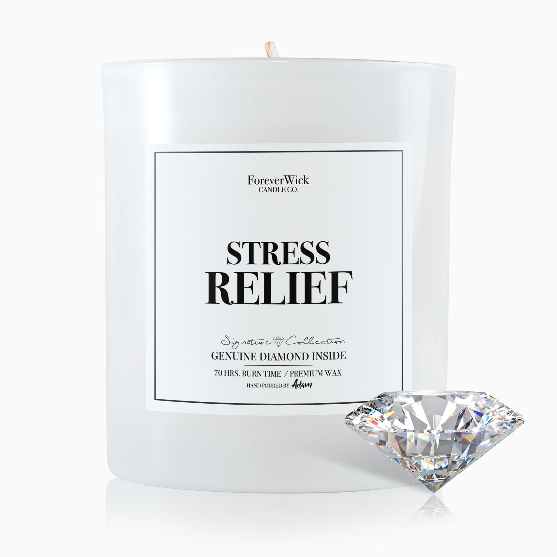Stress Relief Diamond Candle