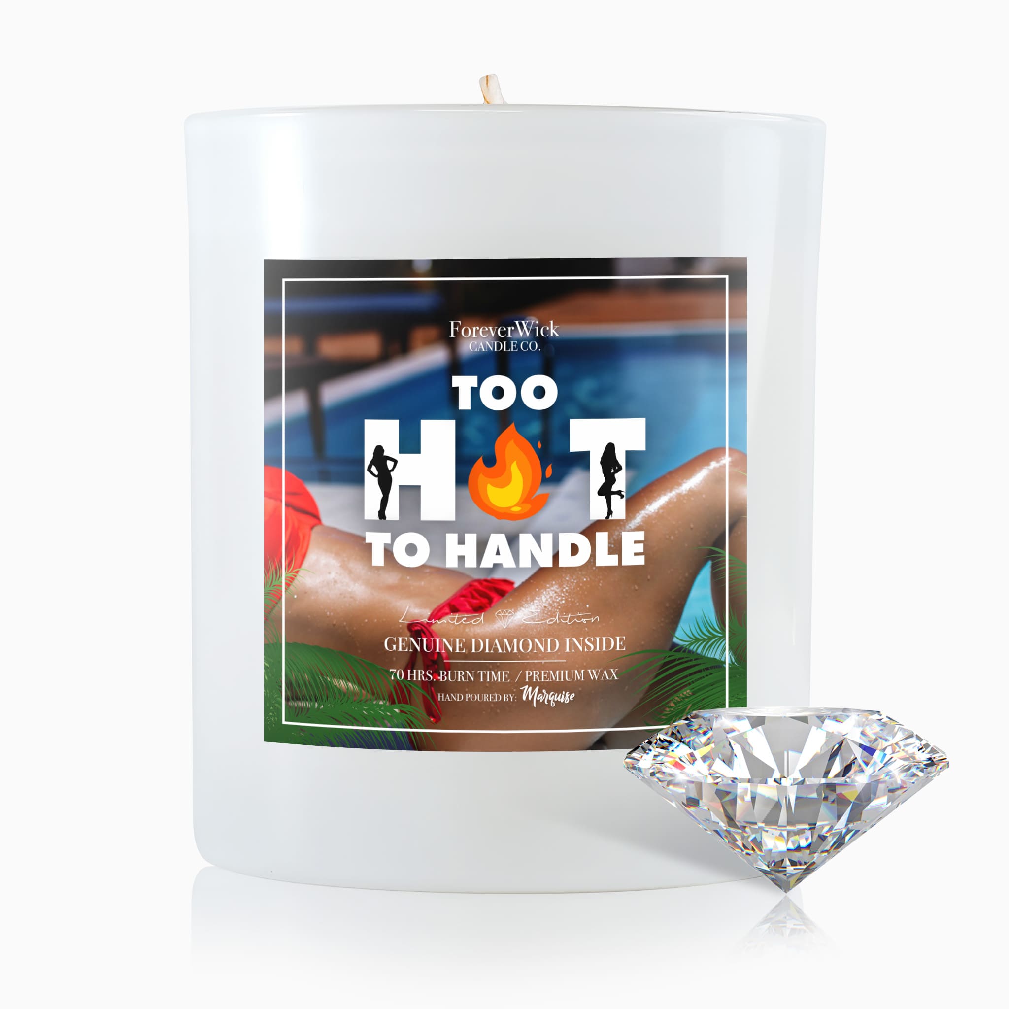 Too Hot To Handle Diamond Candle