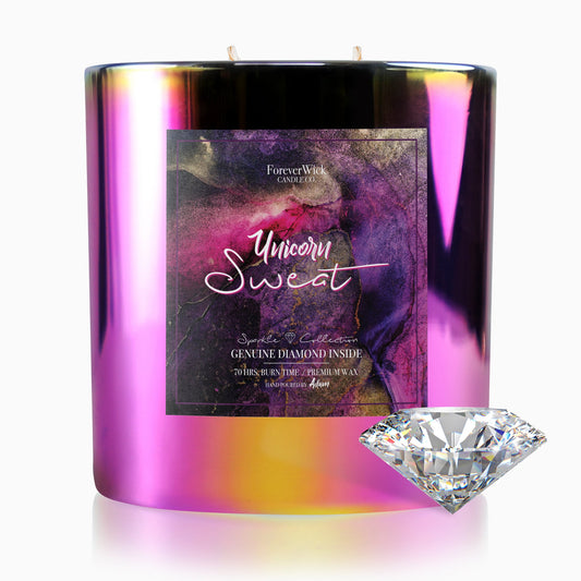 Unicorn Sweat Sparkle Diamond Candle