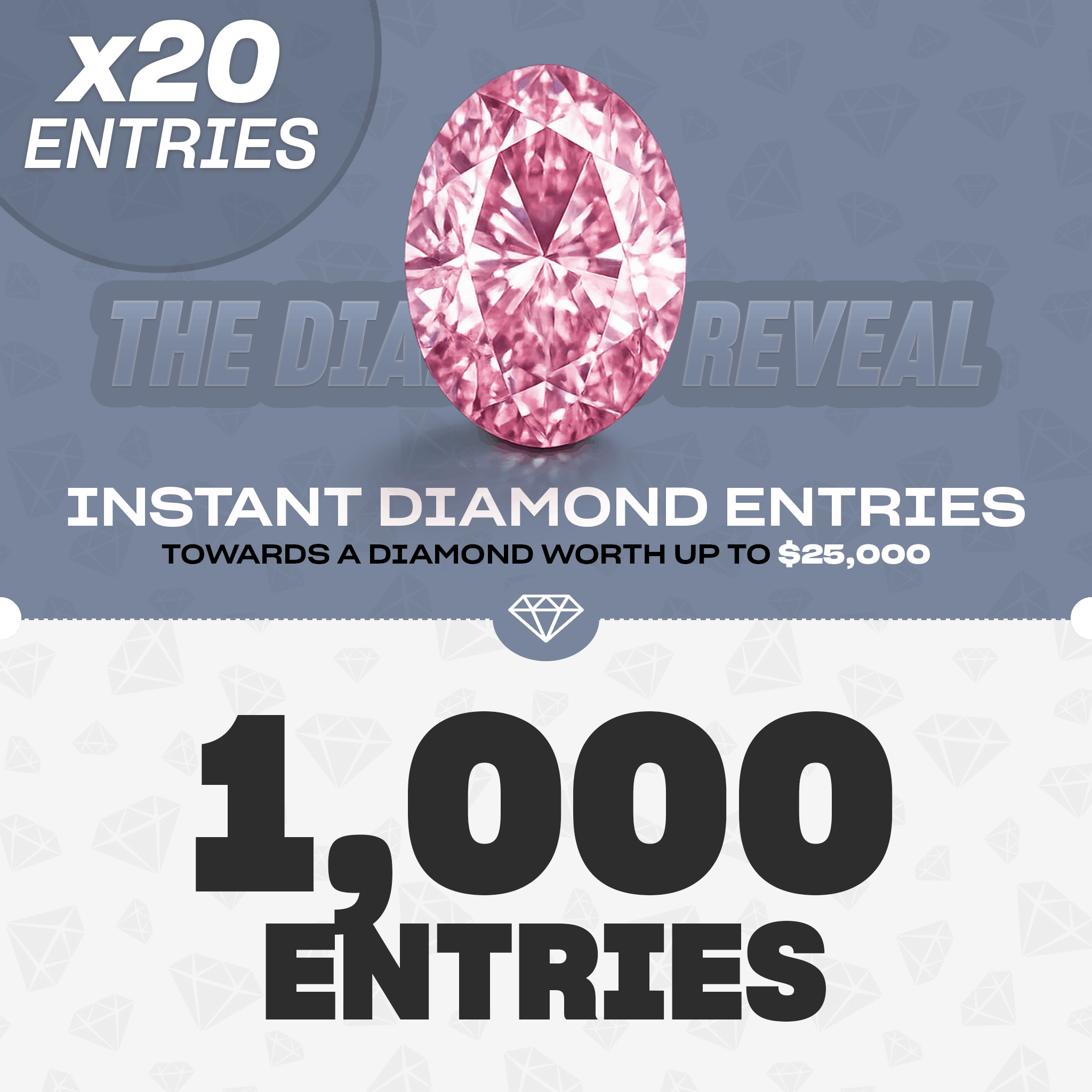 Easy Entry - Silver (1000 Entries)