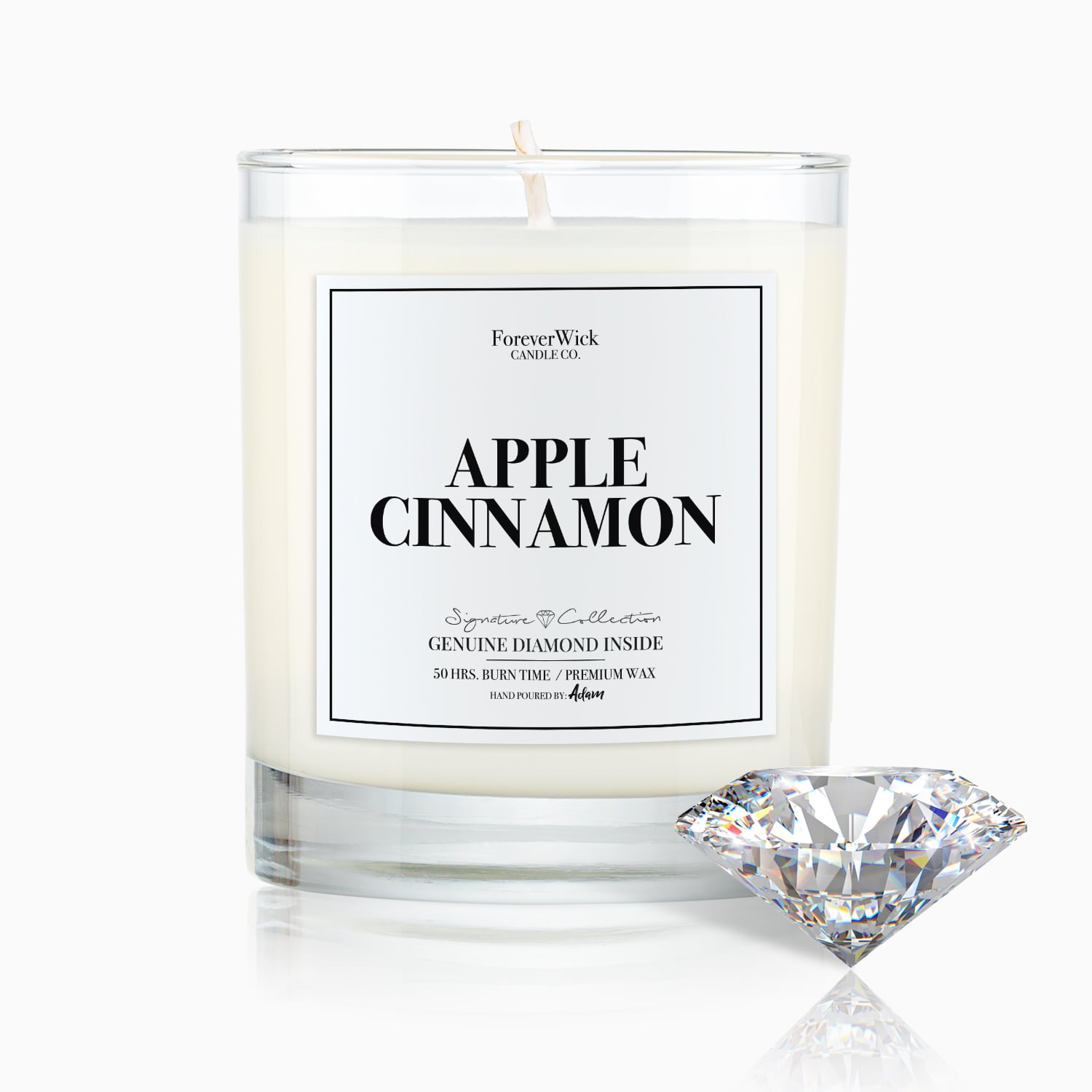 Apple Cinnamon Diamond Candle - CC™️ 10oz