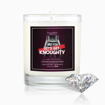 Let's Get Knoughty Diamond Candle - CC™️ 10oz