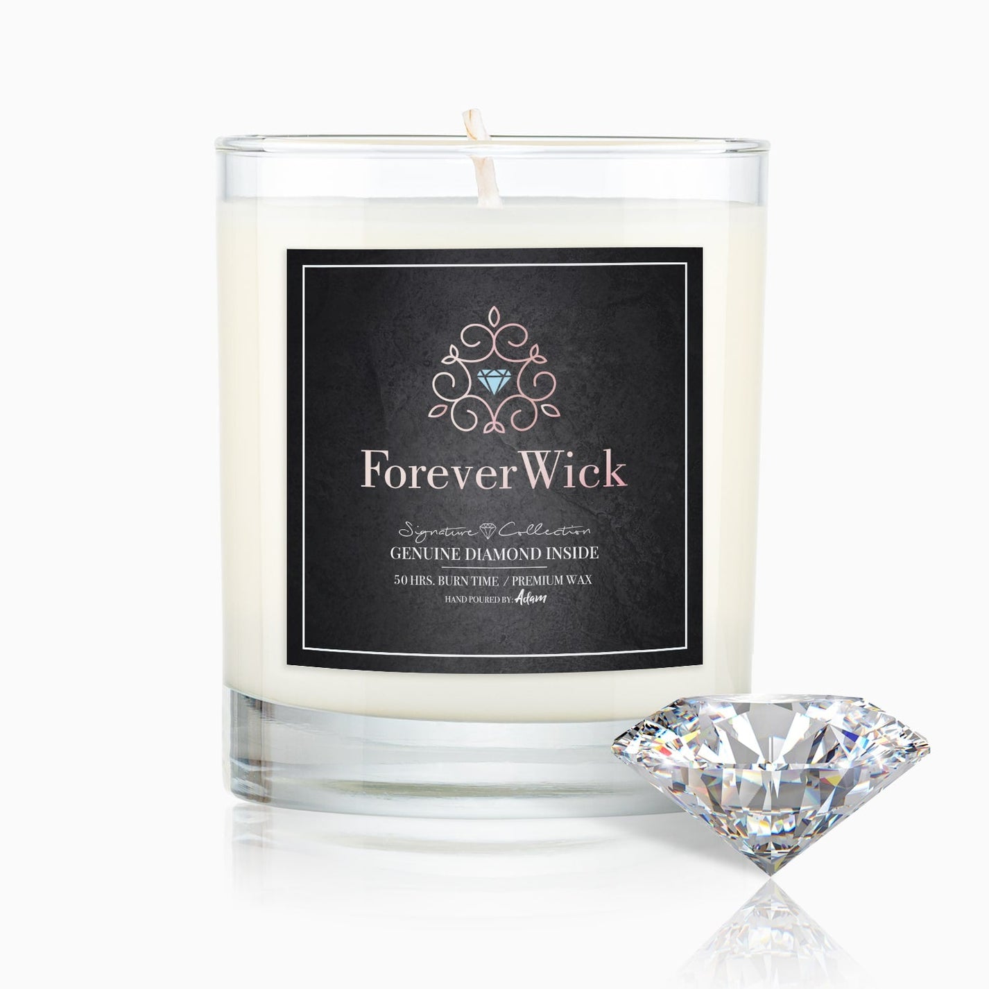 The ForeverWick Diamond Candle CC™️ 10oz