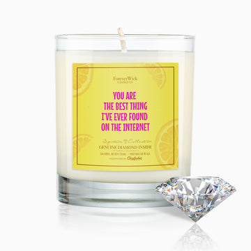 You're the Best Thing Diamond Candle