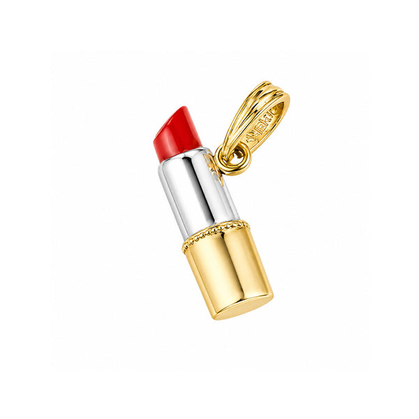 14K Yellow Gold Lipstick Charm