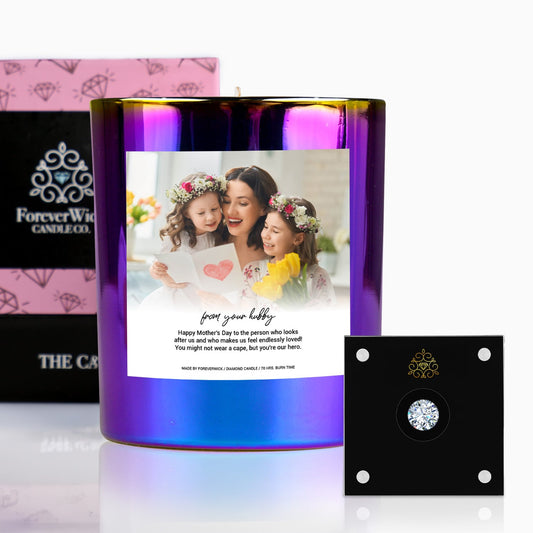 The Picture Frame Custom Diamond Candle