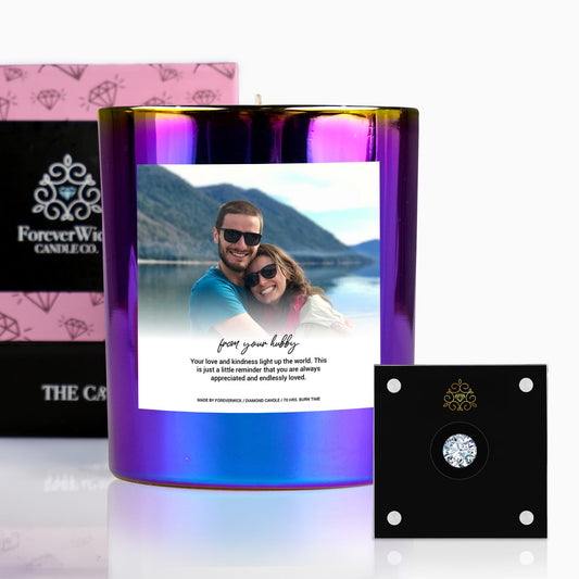 The Picture Frame Custom Diamond Candle