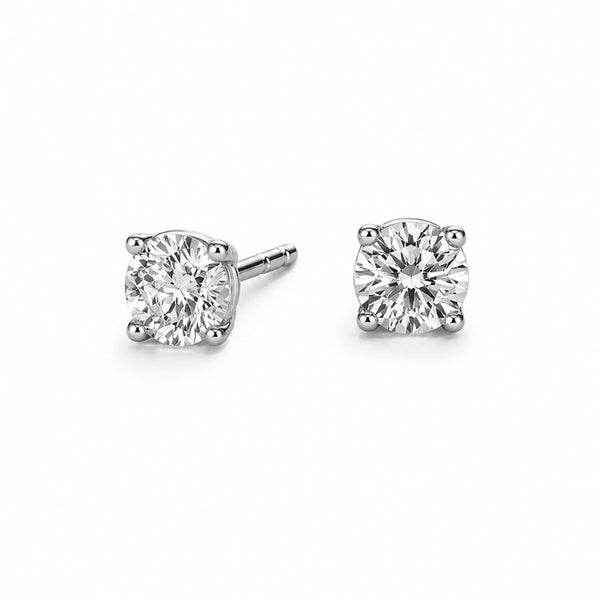 Sophie Solitaire Stud Earrings