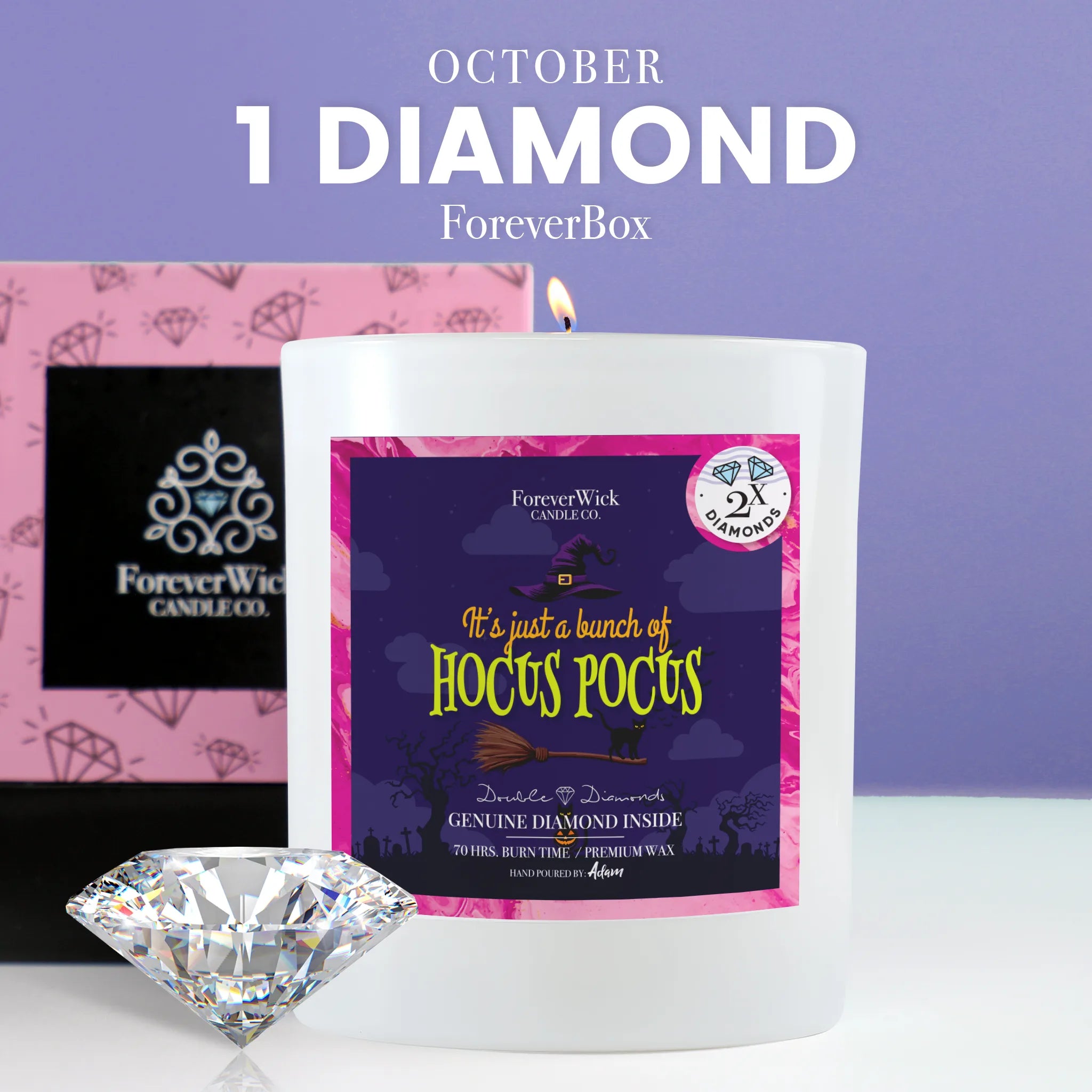 ForeverBox: 1 Diamond Candle