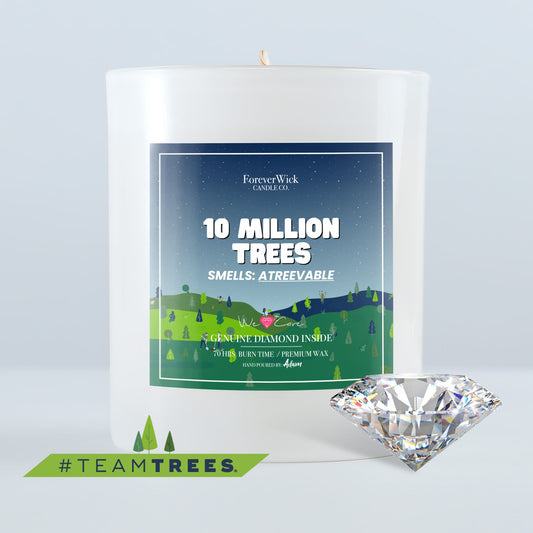 10 Million Trees Smells: aTreevable Diamond Candle