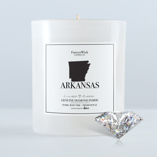 Arkansas Diamond Candle