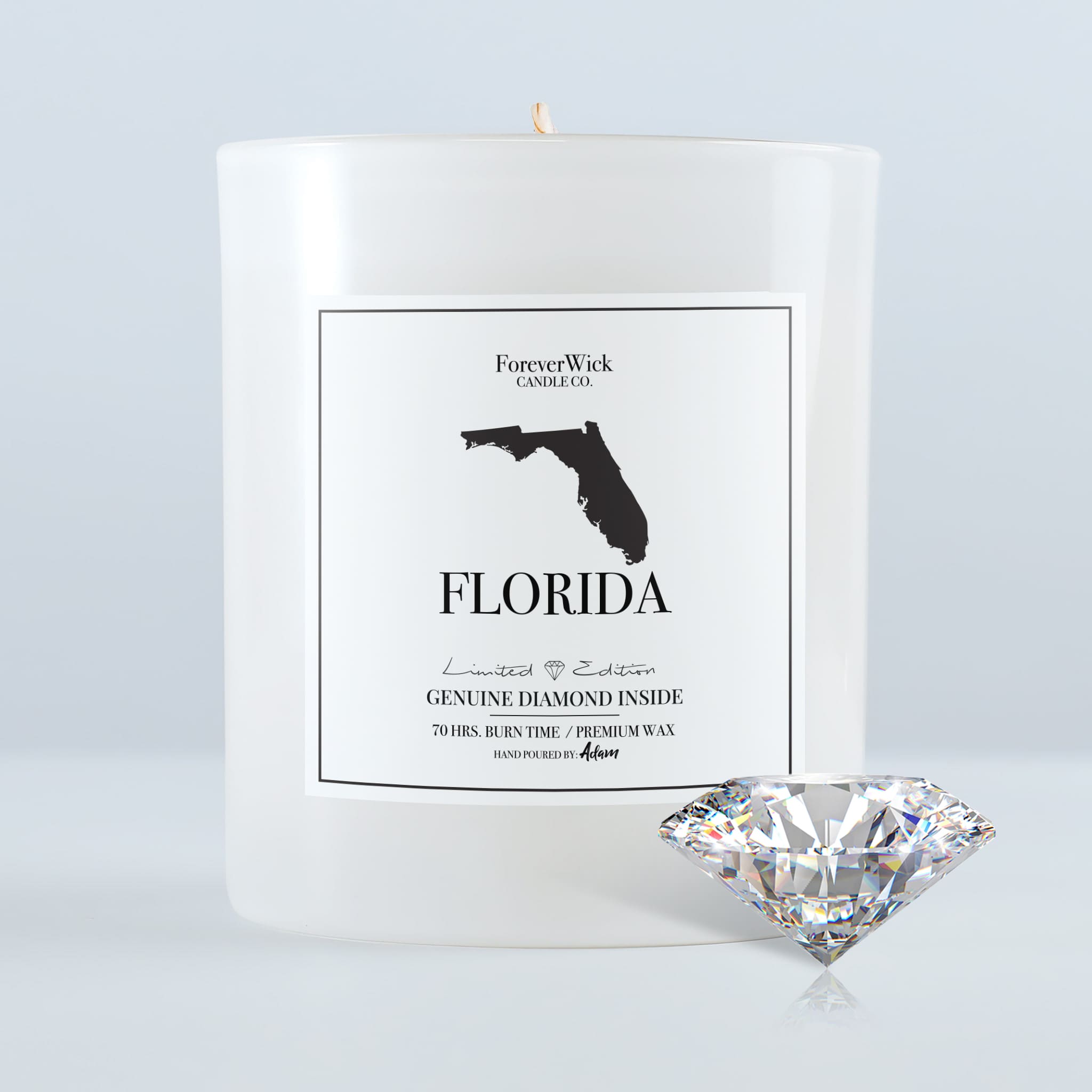 Florida Diamond Candle