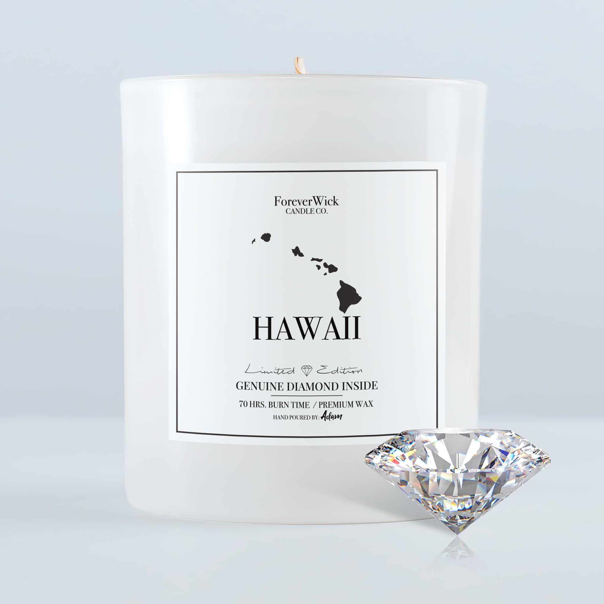 Hawaii Diamond Candle