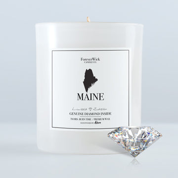 Maine Diamond Candle