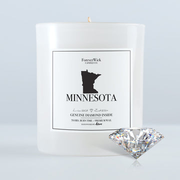Minnesota Diamond Candle