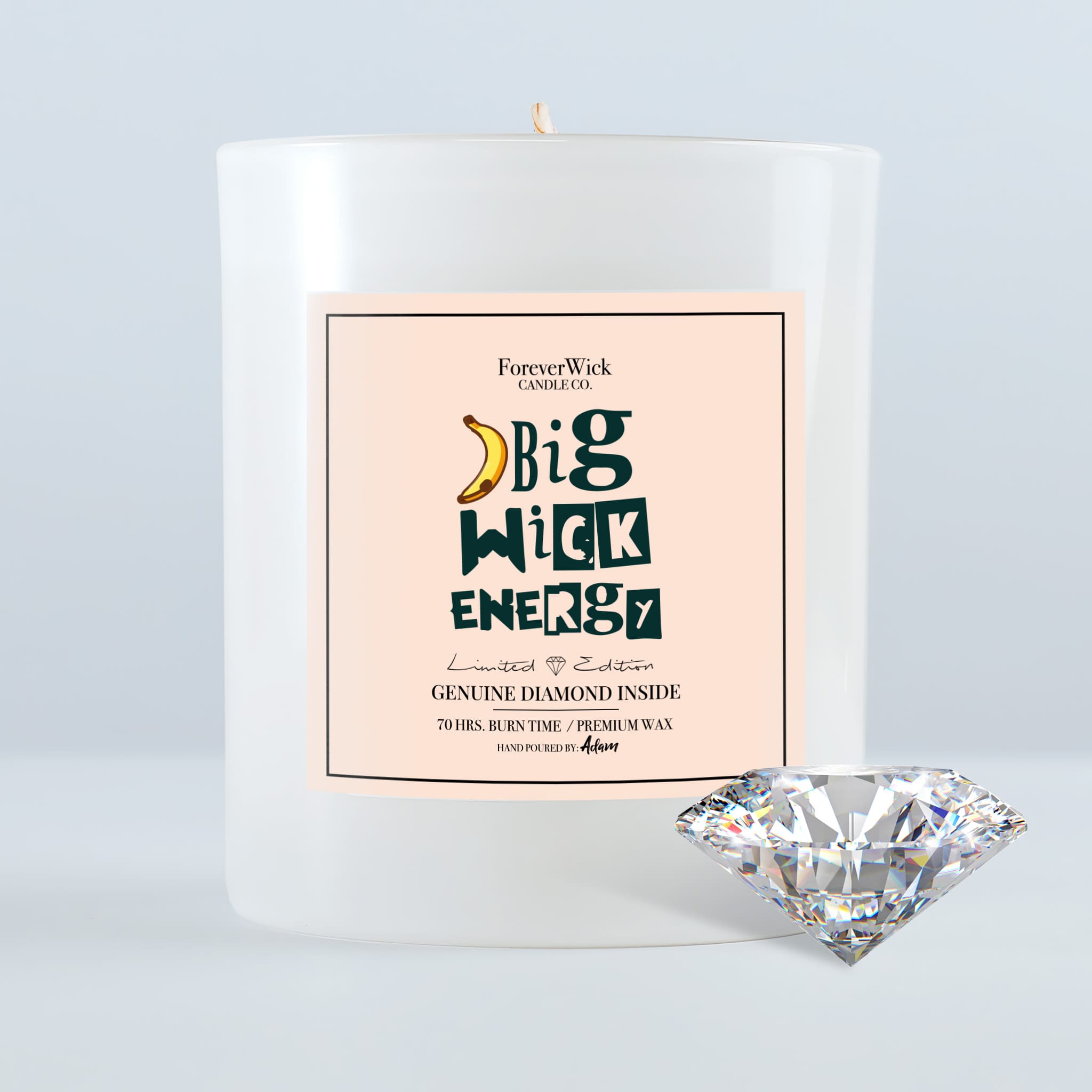 Candle deals with diamond