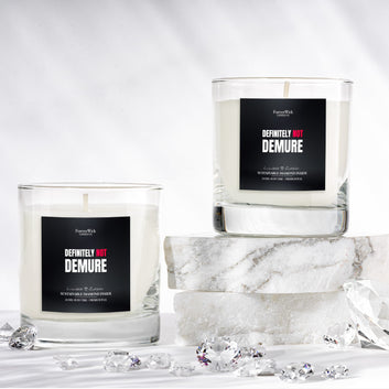 Definitely Not Demure Diamond Candle