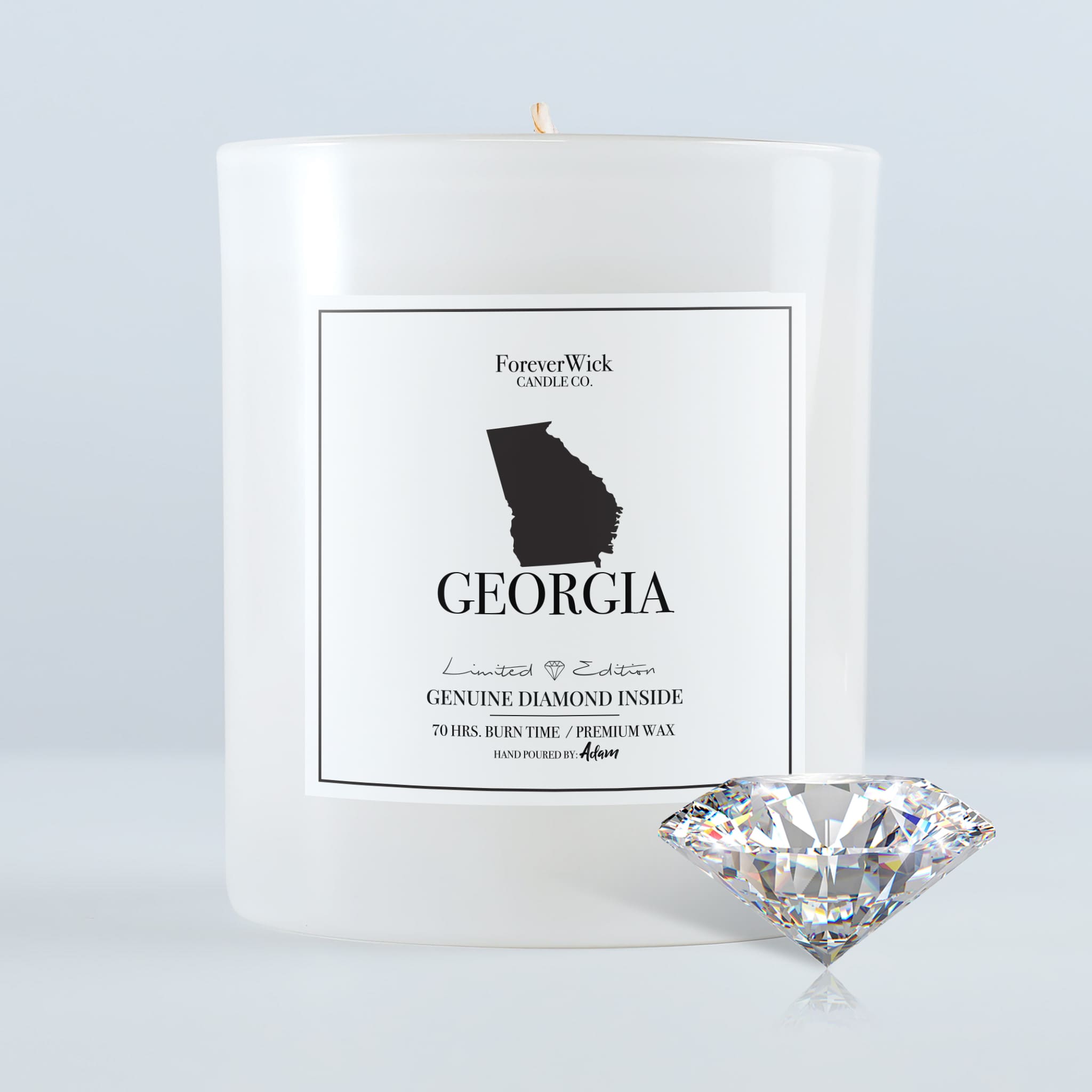 Georgia Diamond Candle