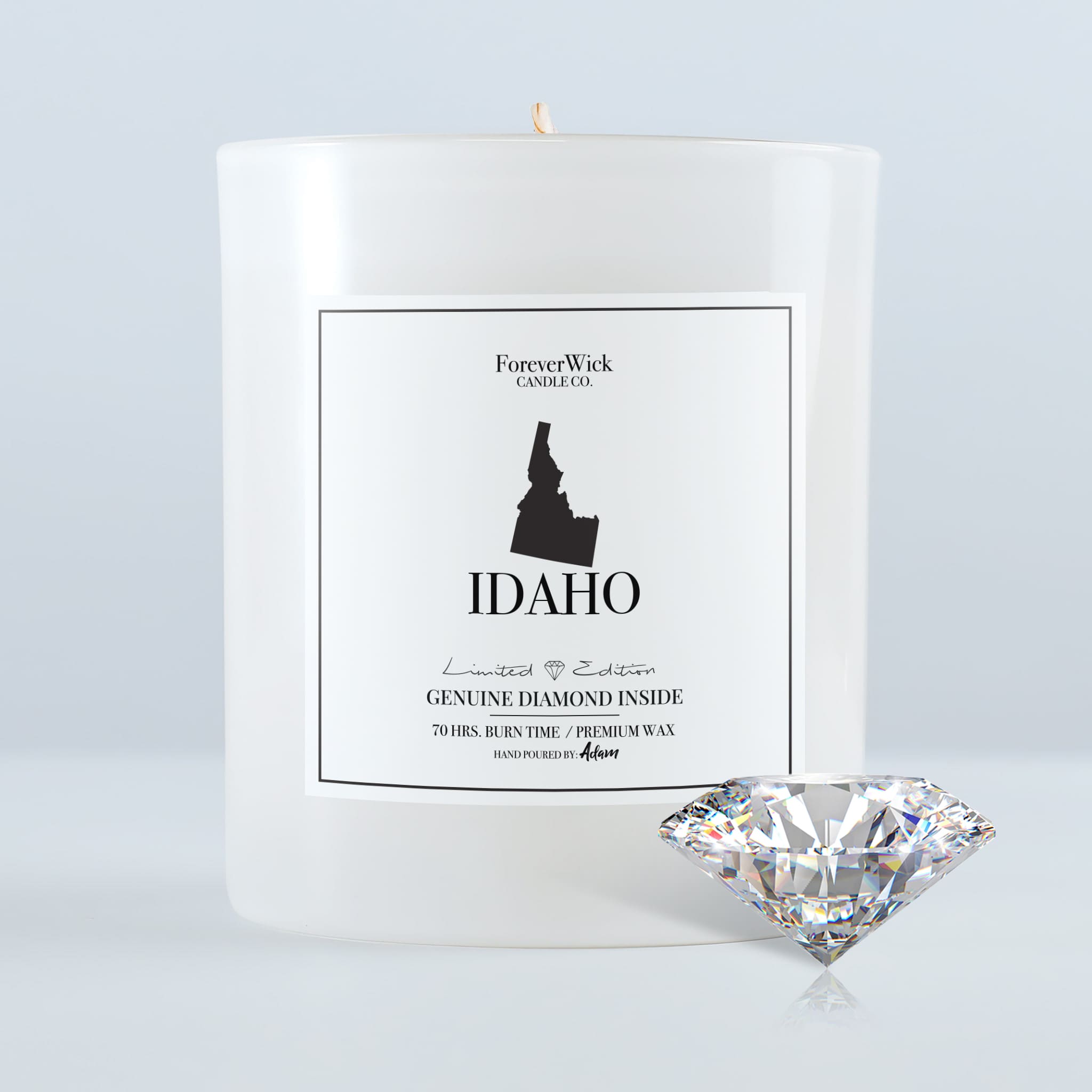 Idaho Diamond Candle