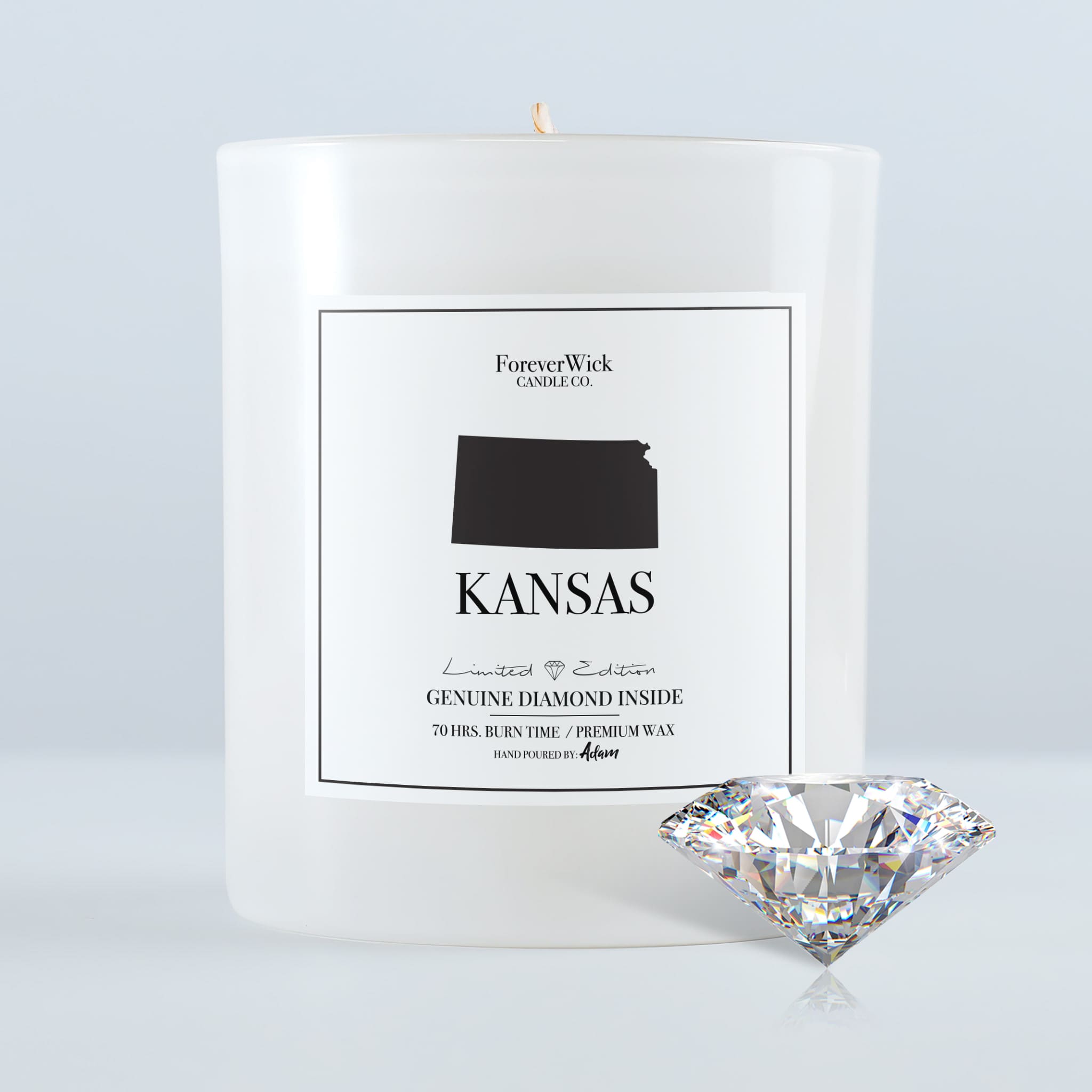 Kansas Diamond Candle