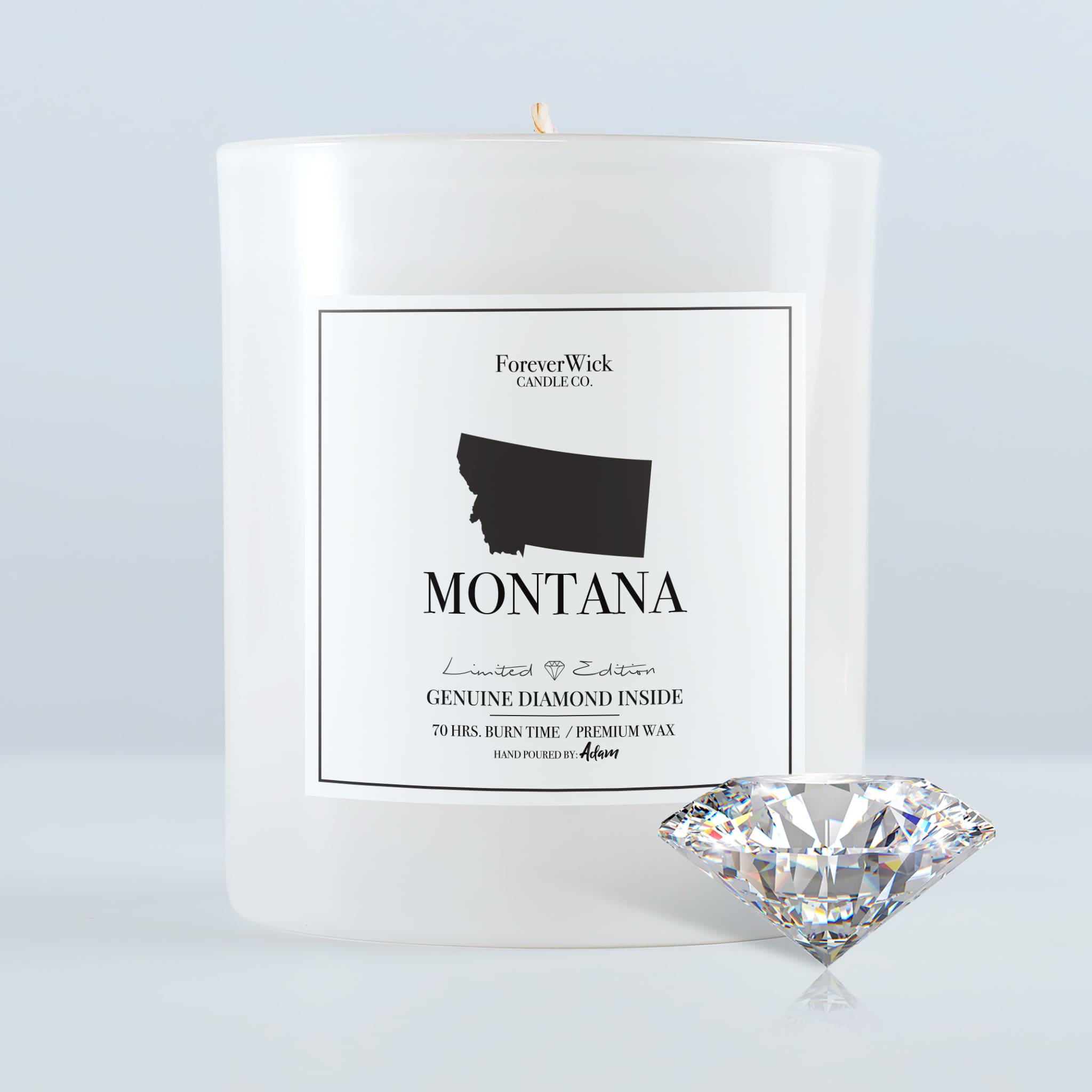 Montana Diamond Candle