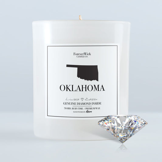 Oklahoma Diamond Candle