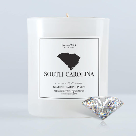 South Carolina Diamond Candle