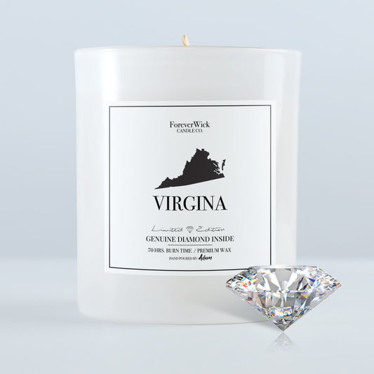 Virginia Diamond Candle