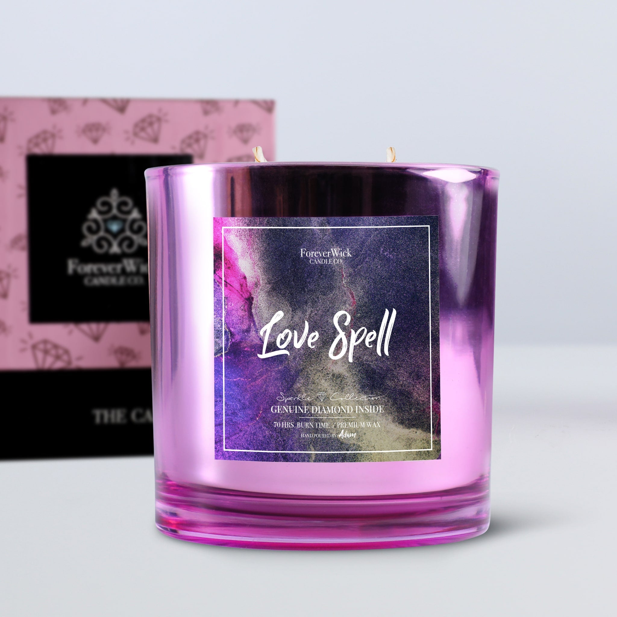 Love Spell Sparkle Diamond Candle